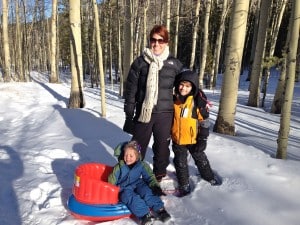 Snowshoeing Fun With the Family
