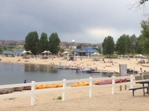 Aurora Reservoir Beach Area Swimming