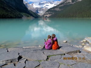 Garrett and Macey at Lake Louise, Canada 2013