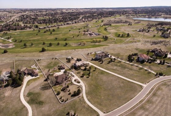 6088 Saddle Creek Trl Parker, CO 80134 Aerial View