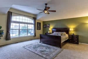 Master bedroom in Antelope Heights