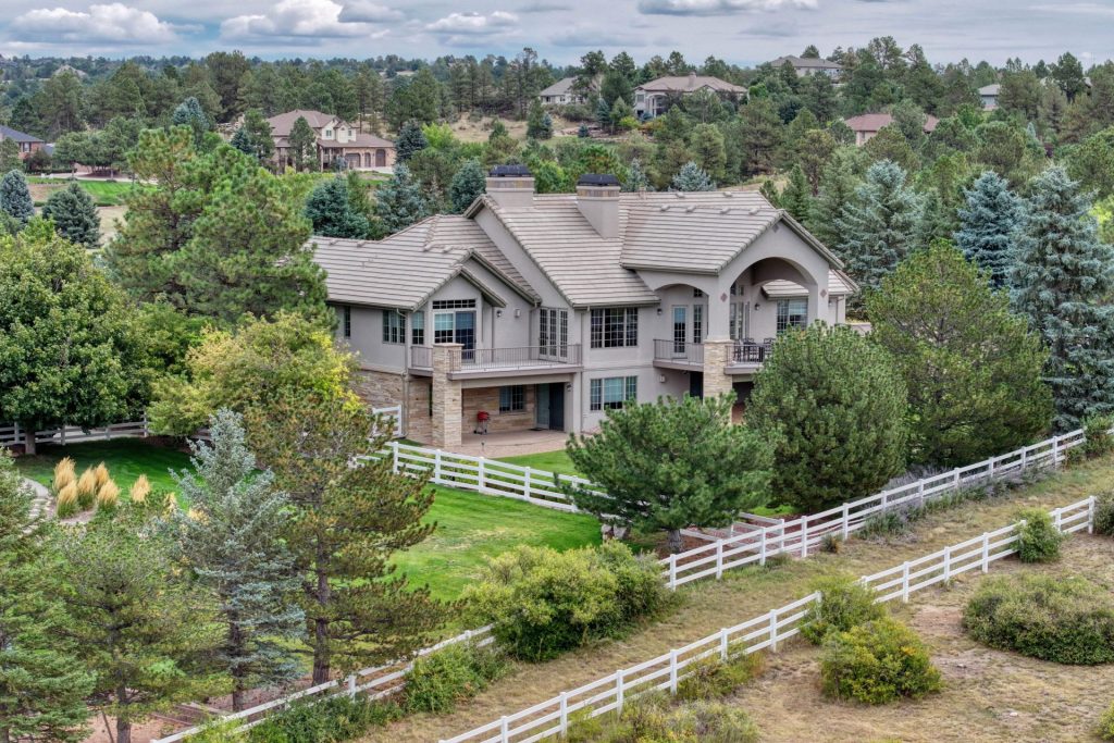 Custom Home on 3 acres in High Prairie Farms neighborhood. Sold by top Parker, Colorado Realtor Steven Beam