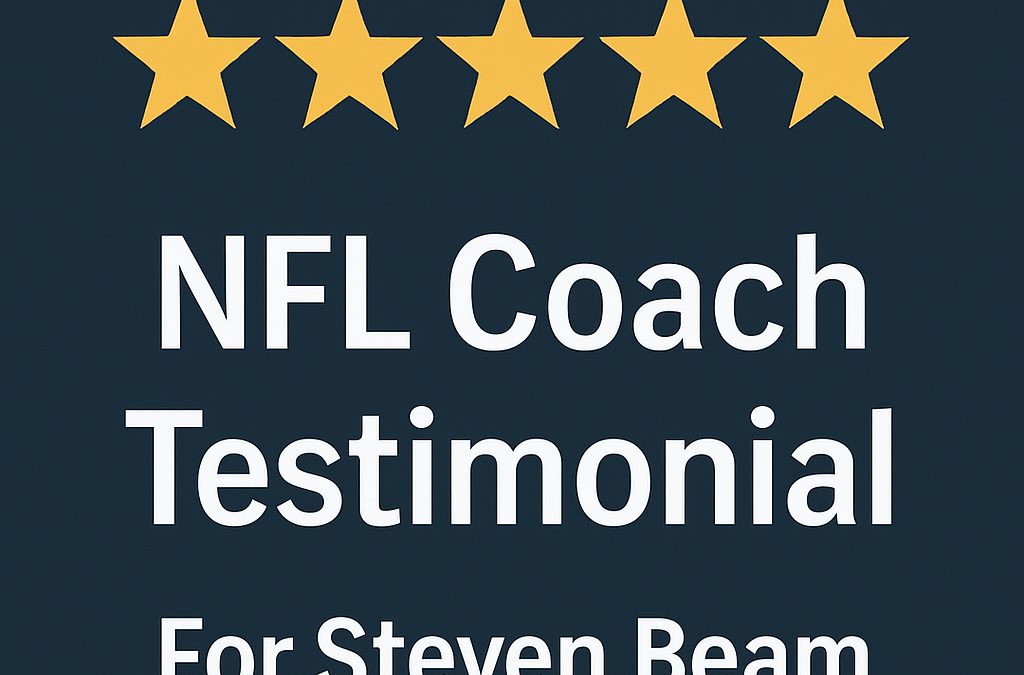NFL Coach testimonial for Parker Colorado Realtor Steven Beam