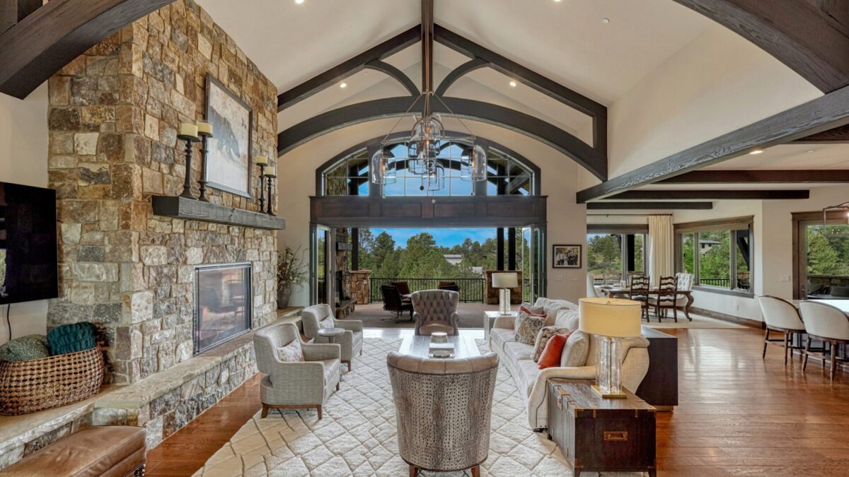 Luxury Sterling Custom Homes estate at 7996 Forest Keep Circle in Colorado Golf Club, Parker Colorado.